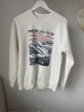 PacSun Park City Ski Club Graphic Crewneck (Discontinued)